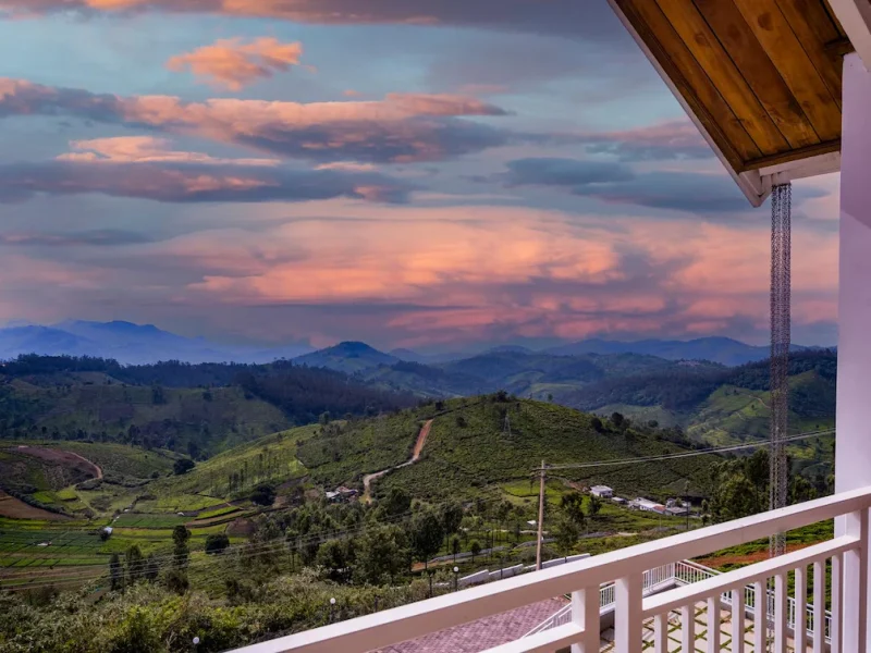 Valley View Room with Private Balcony